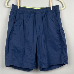 Birddogs Navy Blue Performance‎ Athletic Shorts SZ M Long
